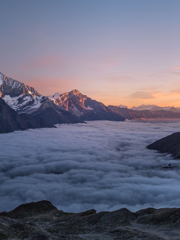 Peaceful yoga practice in natural setting